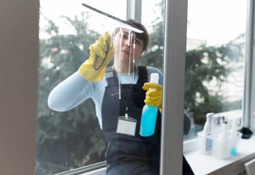 Nettoyage de vitres intérieures et extérieures à la Chapelle-d'Aurec